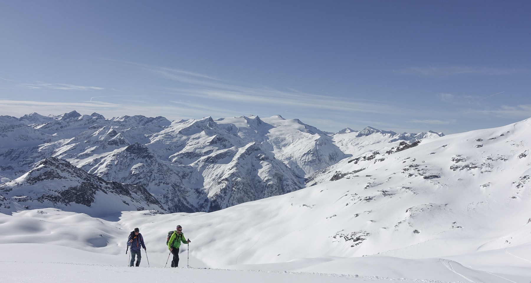 Ski mountaineering in the Venediger Group
