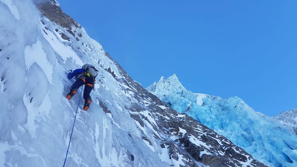 Kristallwand Nordostwand (3310m)