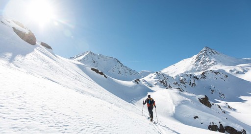 Ski traverse Hoch Tirol South