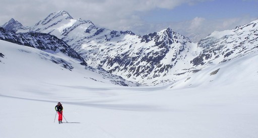 Ski traverse Hoch Tirol