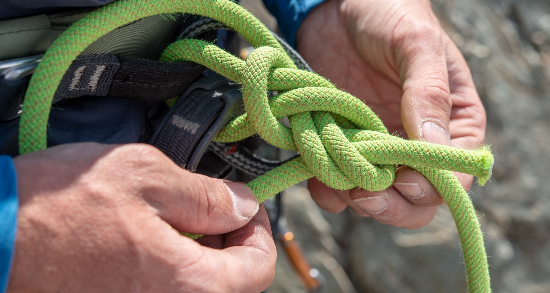 Climbing course for advanced climbers