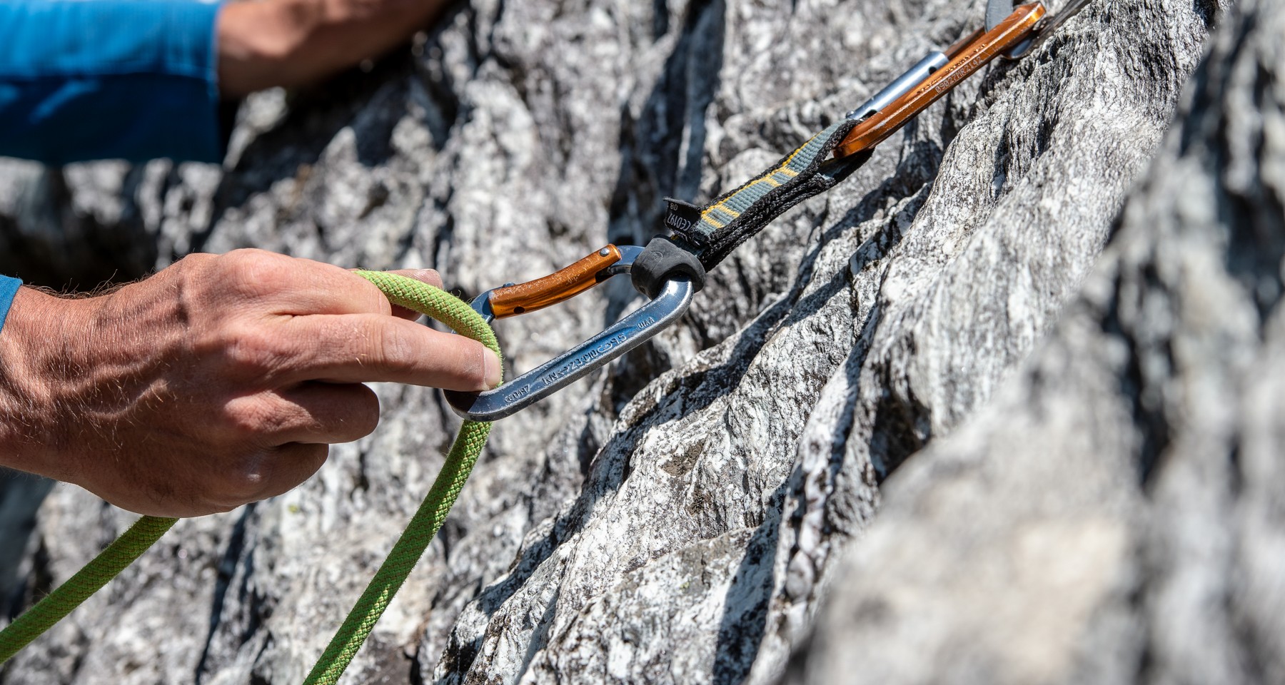 Climbing course for advanced climbers