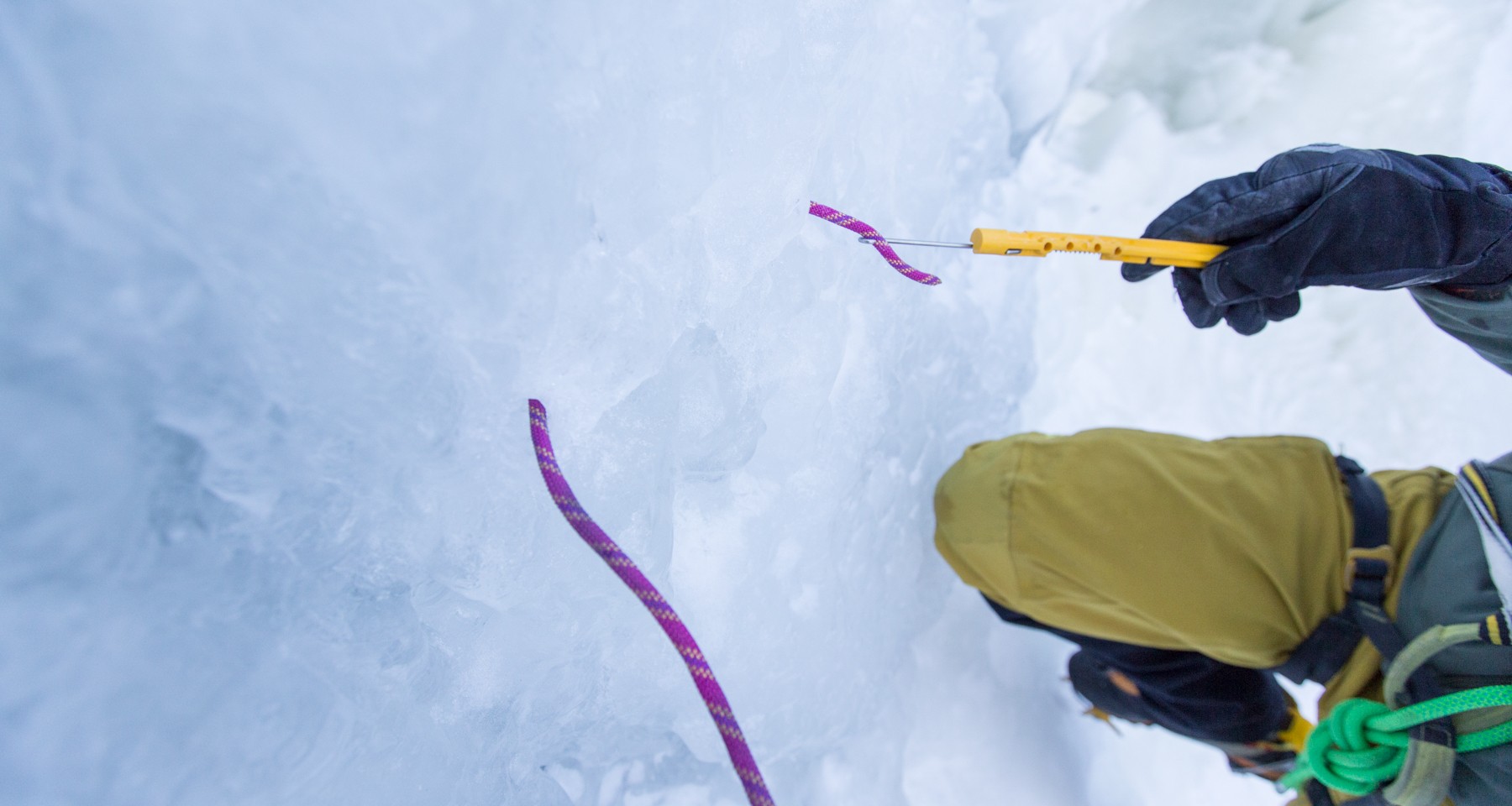 Ice climbing course for advanced Climbers