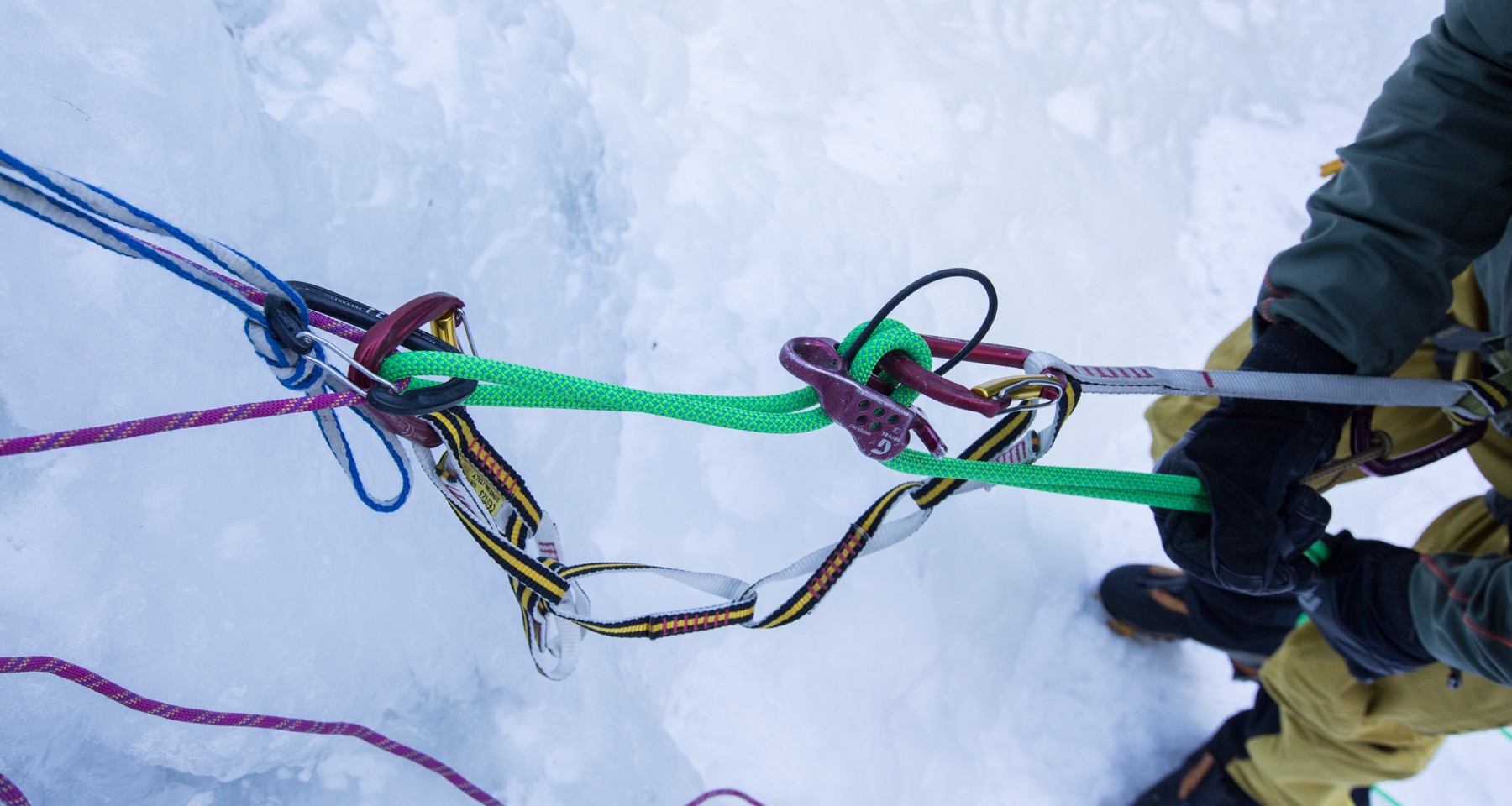 Ice climbing course for advanced Climbers