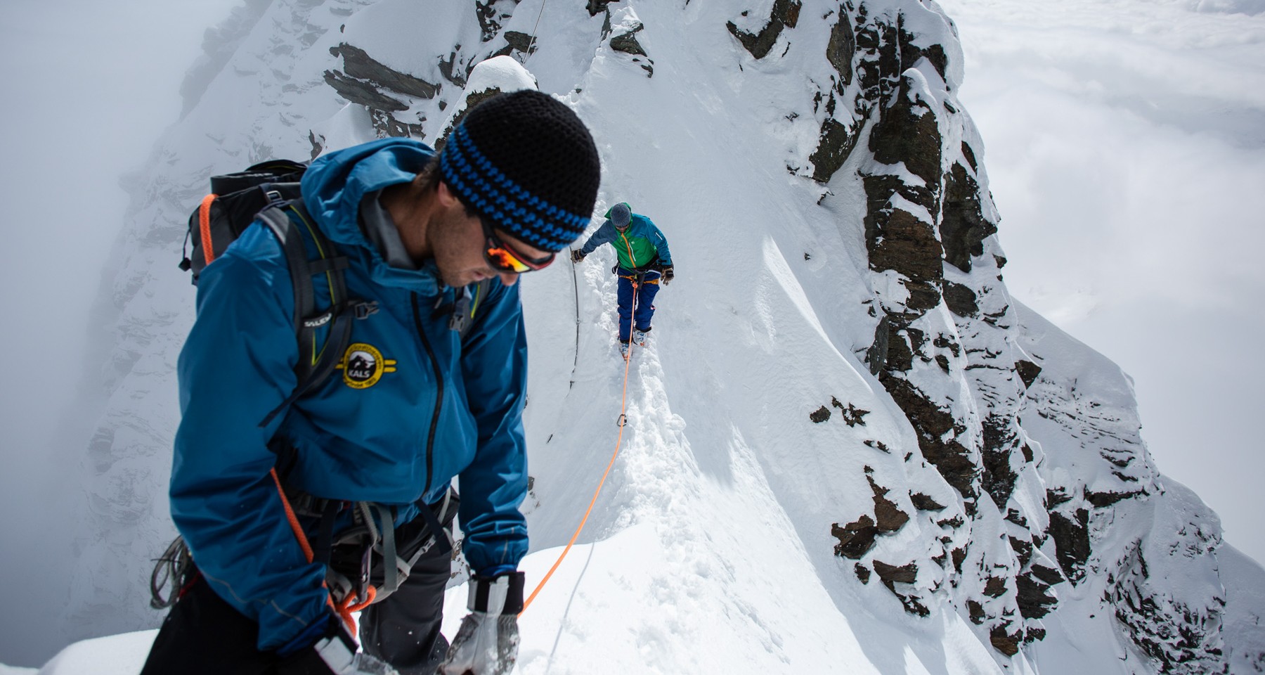 Grossglockner regular route with skis