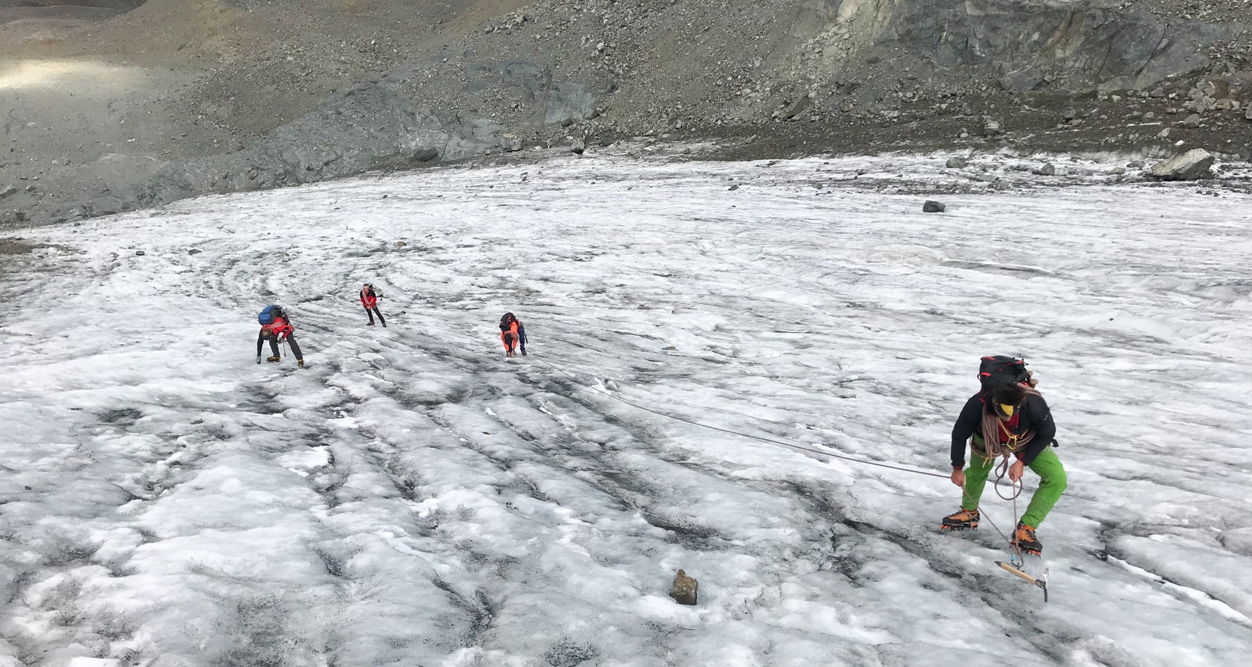 Glacier travel course with an ascent of Grossglockner Stuedlgrad