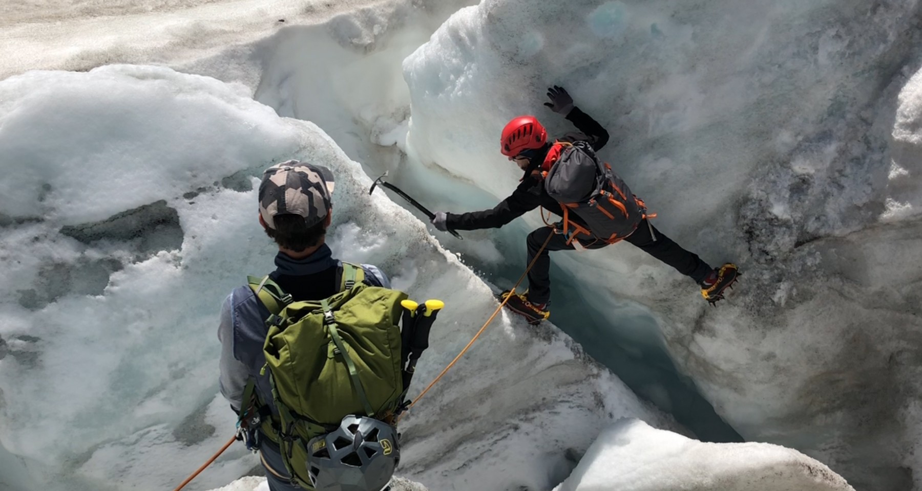 Glacier travel course