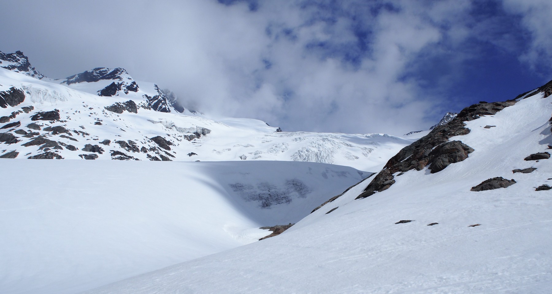 Ski traverse Hoch Tirol