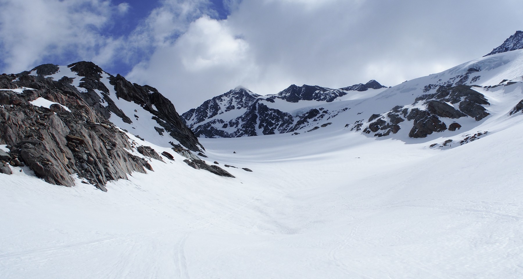 Ski traverse Hoch Tirol