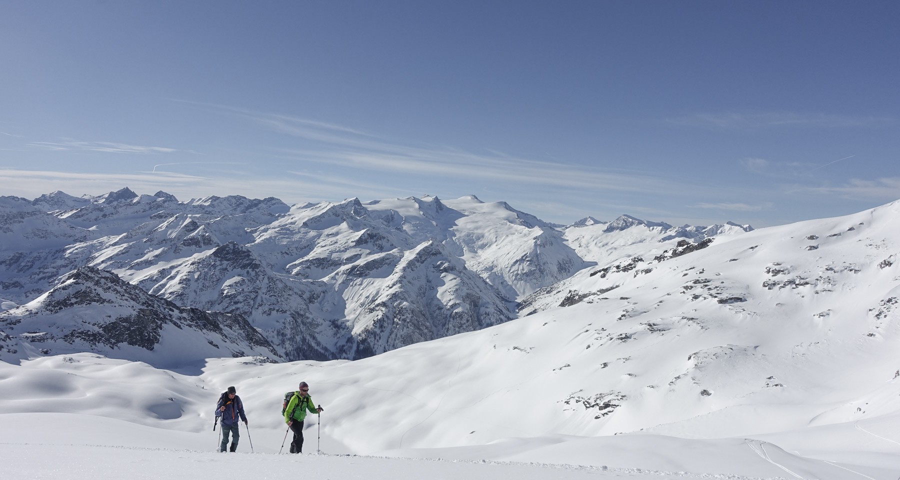 Ski traverse Hoch Tirol