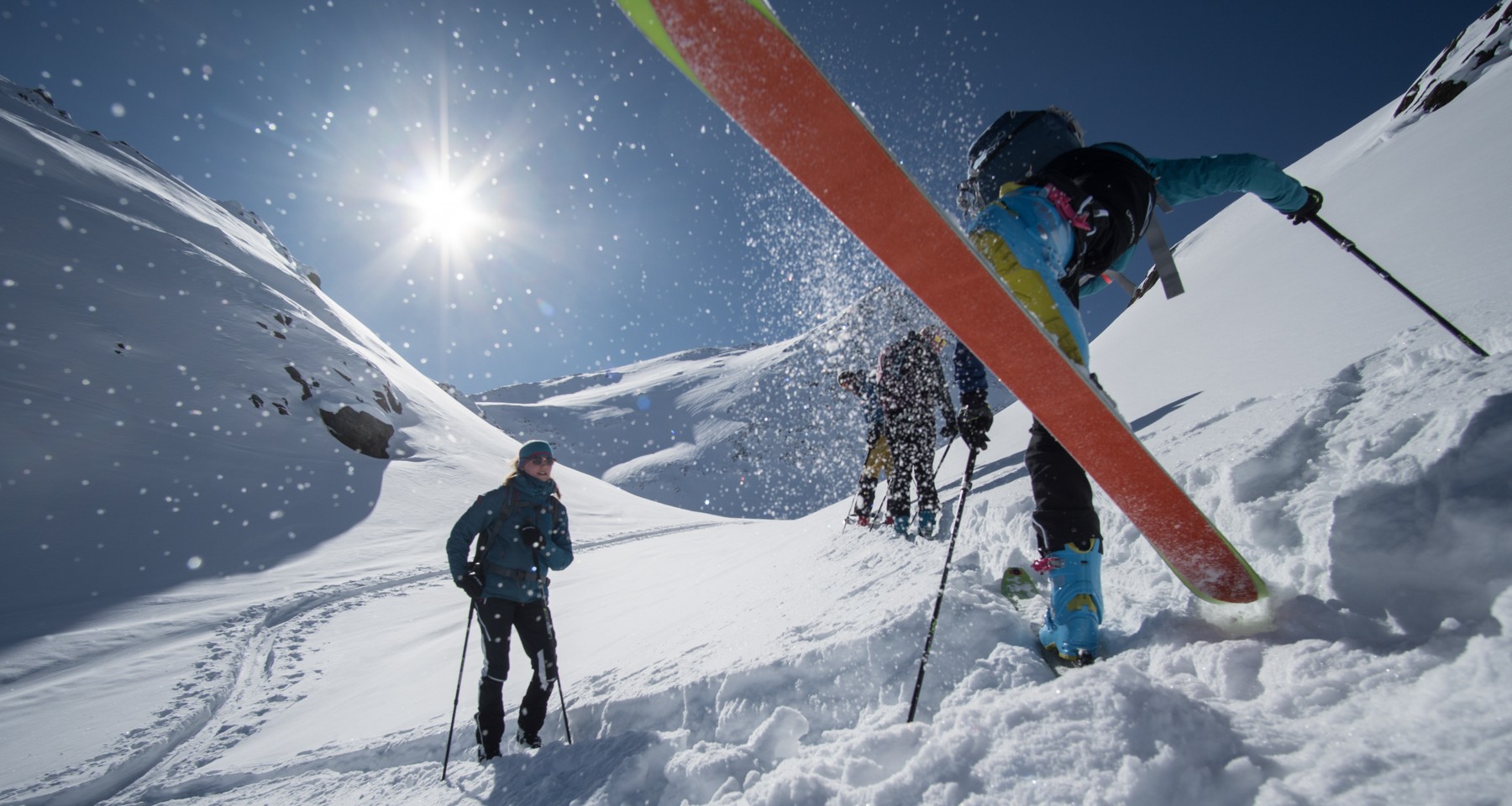 Ski Touring course for the advanced