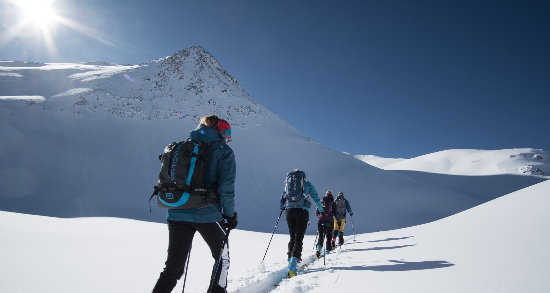 Ski Touring course for the advanced