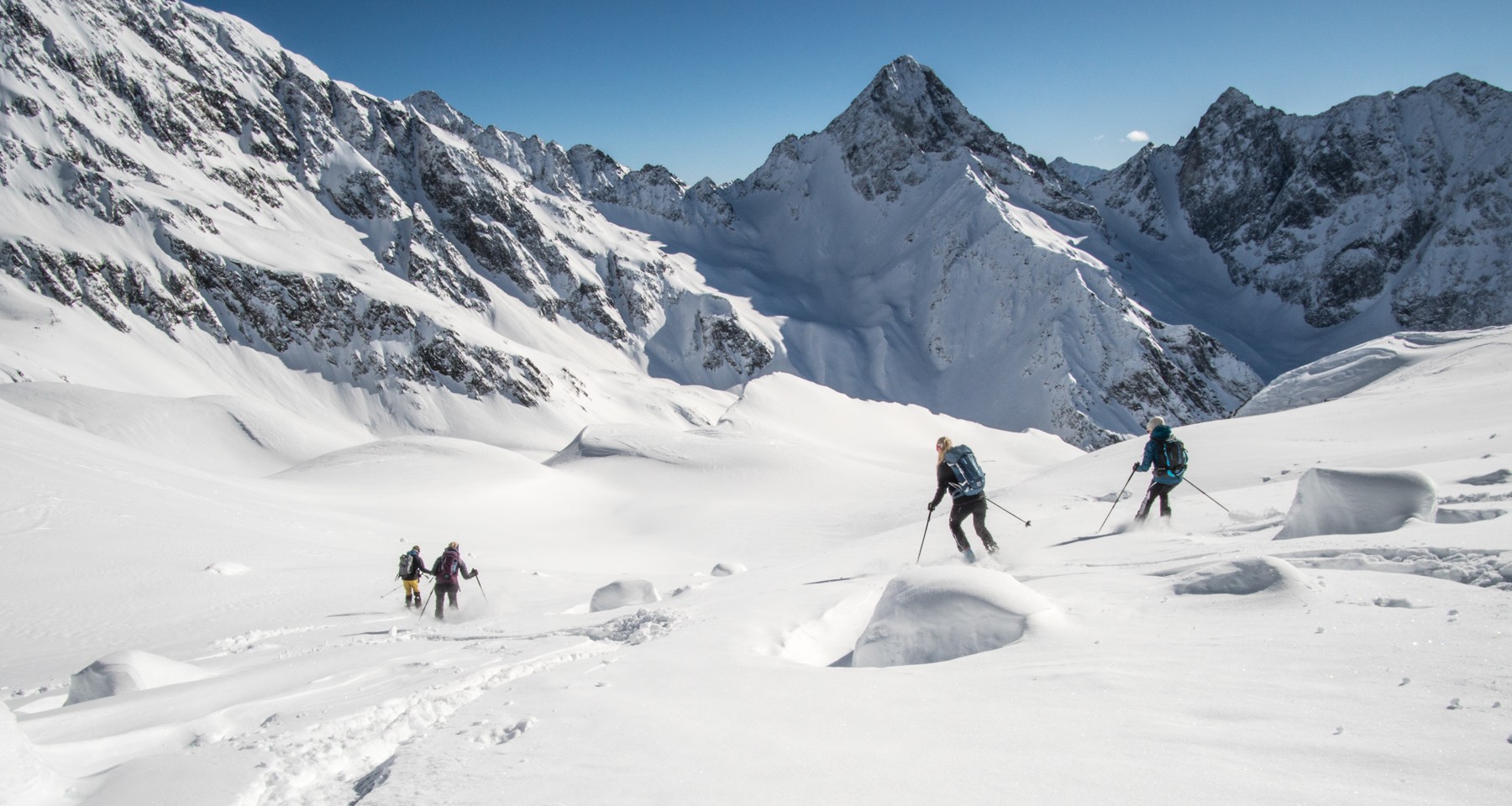 Ski Touring course for the advanced