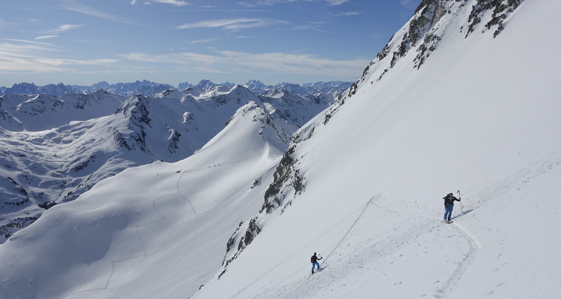 Ski mountaineering in the Venediger Group